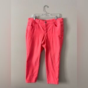 Christopher & Banks Coral Ankle Jeans Signature Slimming